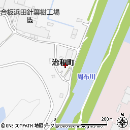 島根県浜田市治和町810周辺の地図