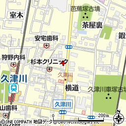 平川郵便局周辺の地図