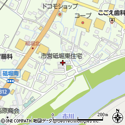 市営砥堀東住宅周辺の地図