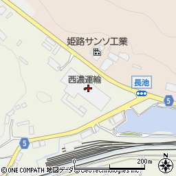 西濃運輸株式会社　姫路支店周辺の地図