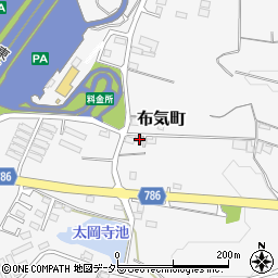 三重県亀山市布気町971周辺の地図