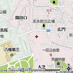 京都府八幡市八幡山下周辺の地図