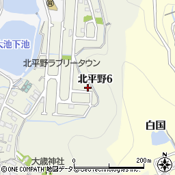 兵庫県姫路市北平野6丁目6-7周辺の地図