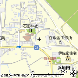 京都府八幡市上津屋里垣内72周辺の地図