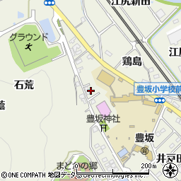 愛知県額田郡幸田町野場鶏島45-15周辺の地図