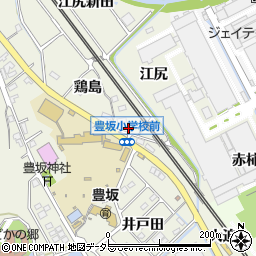 愛知県額田郡幸田町野場鶏島78周辺の地図