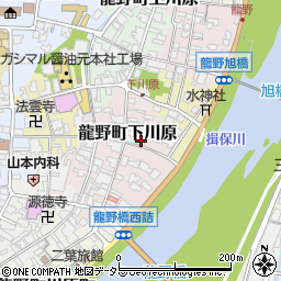 兵庫県たつの市龍野町下川原39-14周辺の地図