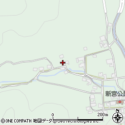 兵庫県たつの市揖西町新宮645周辺の地図