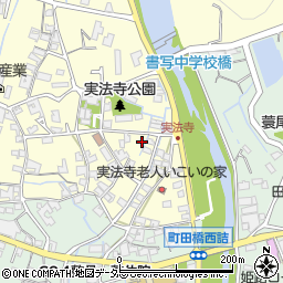 兵庫県姫路市実法寺746周辺の地図
