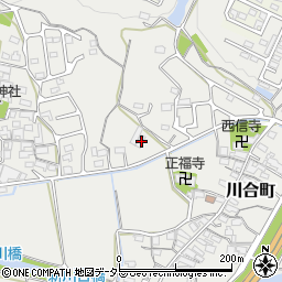 三重県亀山市川合町412周辺の地図