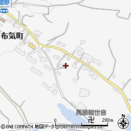 三重県亀山市布気町529-5周辺の地図