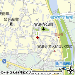 実法寺北公民館周辺の地図