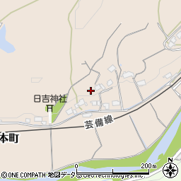 広島県庄原市本町2391周辺の地図