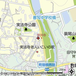 兵庫県姫路市実法寺739周辺の地図