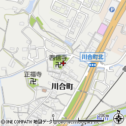 三重県亀山市川合町118周辺の地図