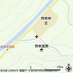 広島県三次市作木町下作木716周辺の地図