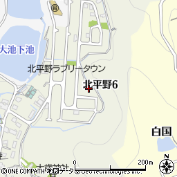 兵庫県姫路市北平野6丁目6-9周辺の地図