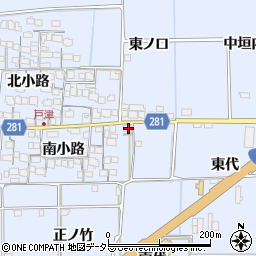 京都府八幡市戸津東代4周辺の地図