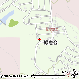 静岡県浜松市天竜区緑恵台周辺の地図