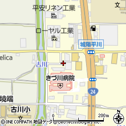 京都府城陽市平川西六反41-12周辺の地図