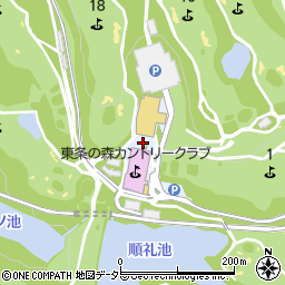 東条の森カントリークラブ大蔵コース周辺の地図