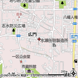 京都府八幡市八幡（広門）周辺の地図
