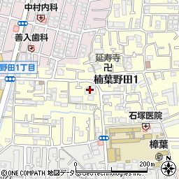 ライオンズマンション楠葉野田周辺の地図
