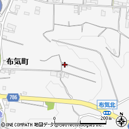 三重県亀山市布気町972周辺の地図