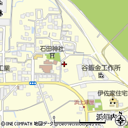 京都府八幡市上津屋里垣内74周辺の地図