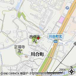 三重県亀山市川合町117周辺の地図