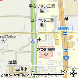 京都府城陽市平川西六反42-10周辺の地図
