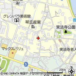 兵庫県姫路市実法寺598周辺の地図