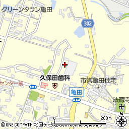 三重県亀山市亀田町379-62周辺の地図
