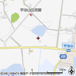 兵庫県赤穂郡上郡町宇治山110周辺の地図