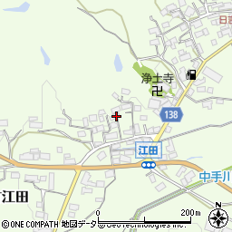 滋賀県甲賀市信楽町江田429周辺の地図