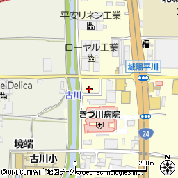 京都府城陽市平川西六反42-21周辺の地図