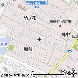 愛知県額田郡幸田町横落竹ノ花122周辺の地図