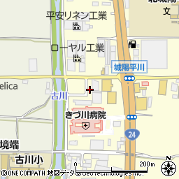 京都府城陽市平川西六反42-27周辺の地図