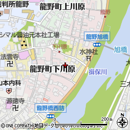 兵庫県たつの市龍野町下川原39-9周辺の地図