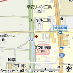 京都府城陽市平川西六反42-18周辺の地図