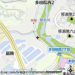 スカイレンタカー川西多田店周辺の地図