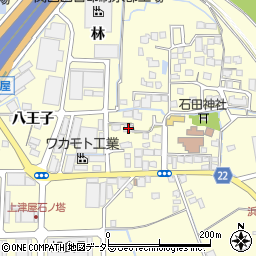 京都府八幡市上津屋里垣内40周辺の地図