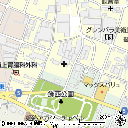 兵庫県姫路市実法寺105周辺の地図