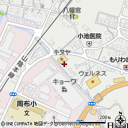 浜田市立周布小学校　ひまわり第２学級周辺の地図