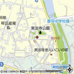 兵庫県姫路市実法寺750周辺の地図