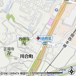 三重県亀山市川合町301周辺の地図
