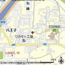 京都府八幡市上津屋里垣内39周辺の地図