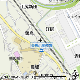 愛知県額田郡幸田町野場鶏島27周辺の地図