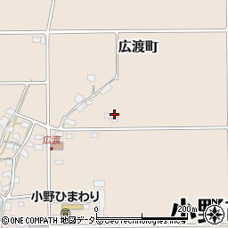 兵庫県小野市広渡町626周辺の地図