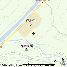 広島県三次市作木町下作木726周辺の地図